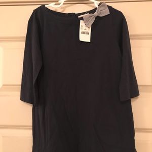 ⭐️ Crewcuts NWT navy pullover size 6-7